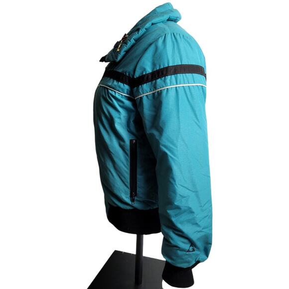 GERRY Womens Coat Jacket Size Medium Winter Outdoor Puffer Quilted Parka Green - Picture 10 of 10